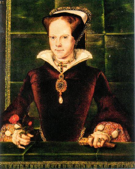 Hans Eworth Mary I of England oil painting image